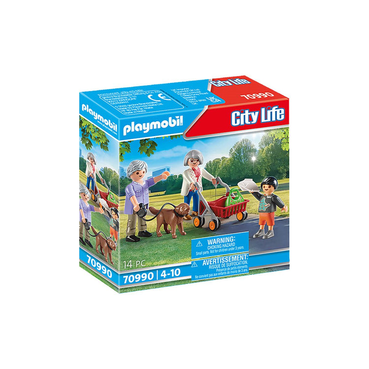 PLAYMOBIL #70990 Grandparents with Child NEW!