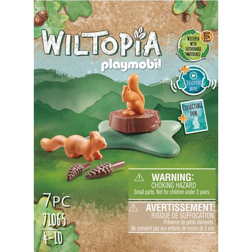 PLAYMOBIL #71065 Wiltopia Squirrels NEW!