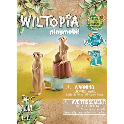 PLAYMOBIL #71069 Wiltopia Meerkats NEW!