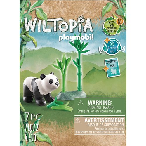 PLAYMOBIL #71072 Wiltopia Young Panda NEW!