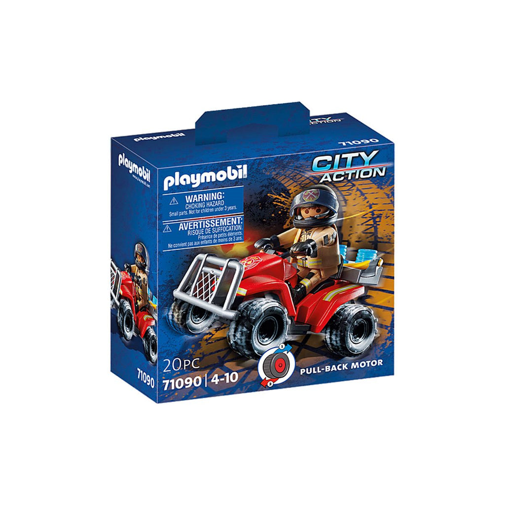 PLAYMOBIL #71090 Fire Rescue Quad NEW!