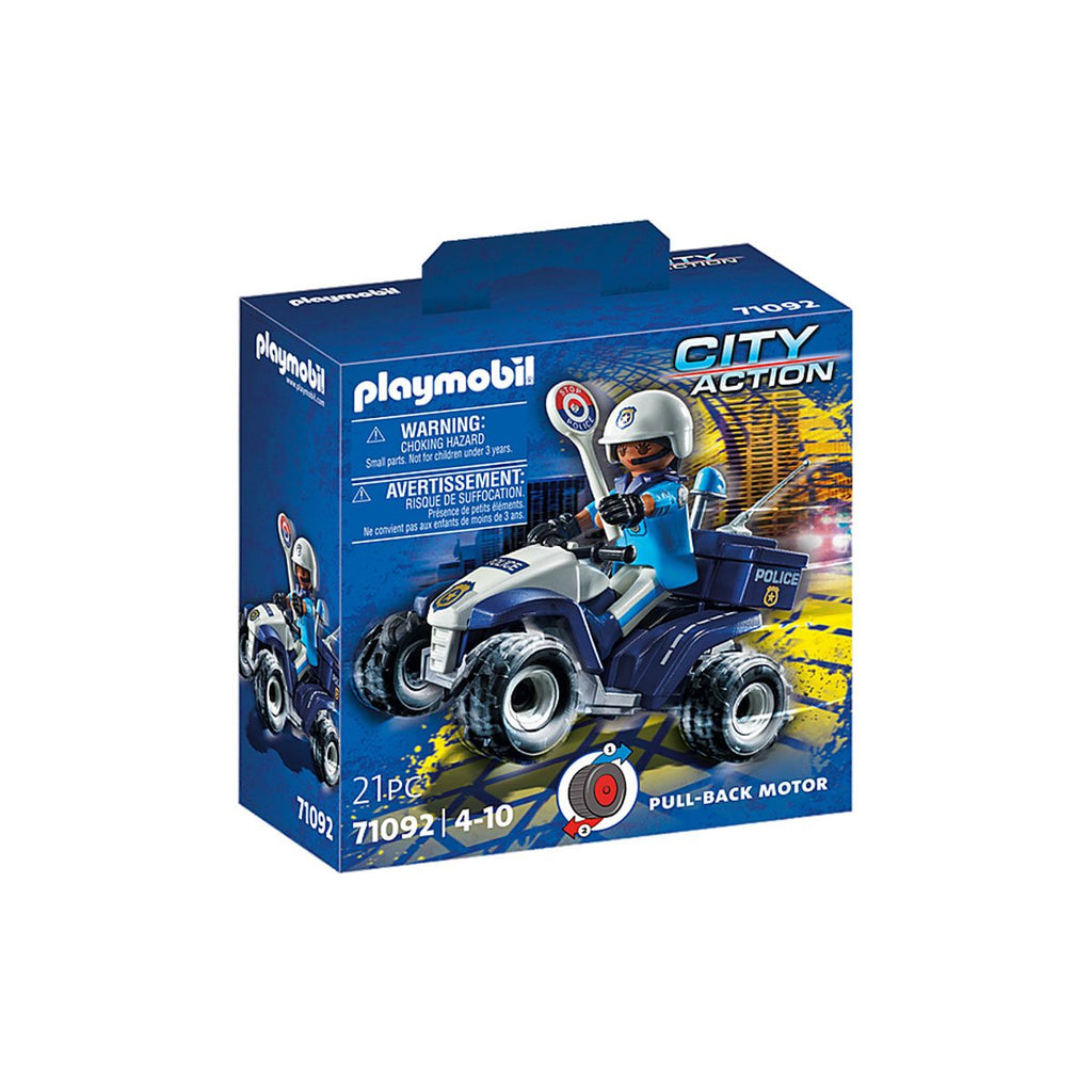 PLAYMOBIL #71092 Police Quad NEW!