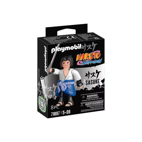 PLAYMOBIL #71097 Naruto Sasuke Figure NEW!