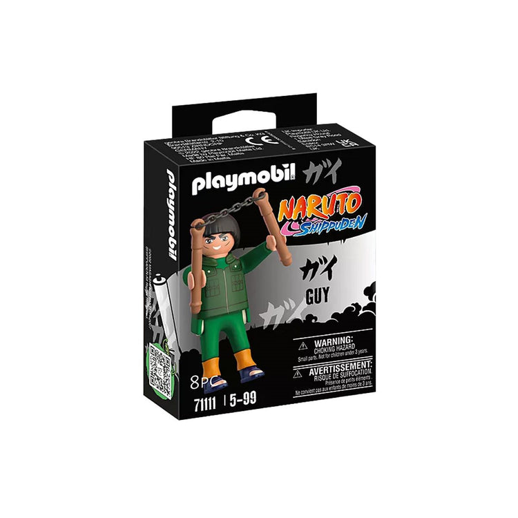 PLAYMOBIL #71111 Naruto Might Guy Figure NEW!