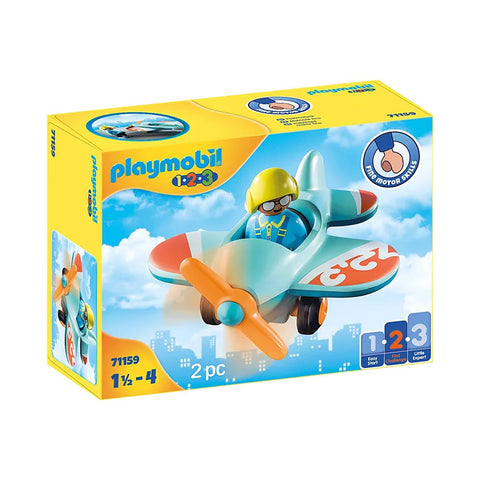 PLAYMOBIL #71159 1.2.3 Airplane NEW!