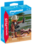 PLAYMOBIL Special #71168 Researcher w/ Young Caiman NEW!