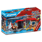 PLAYMOBIL #71193 Take Along Fire Station NEW!