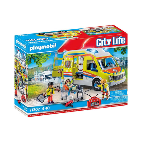 PLAYMOBIL #71202 Rescue Ambulance NEW!