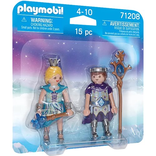 PLAYMOBIL #71208 DuoPacks Ice Prince & Princess NEW!