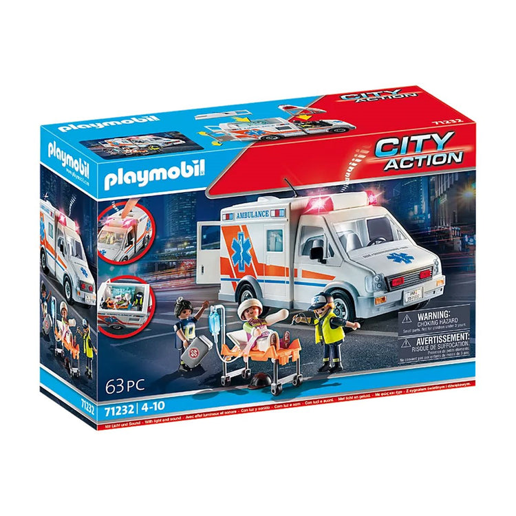 PLAYMOBIL #71232 Ambulance NEW!