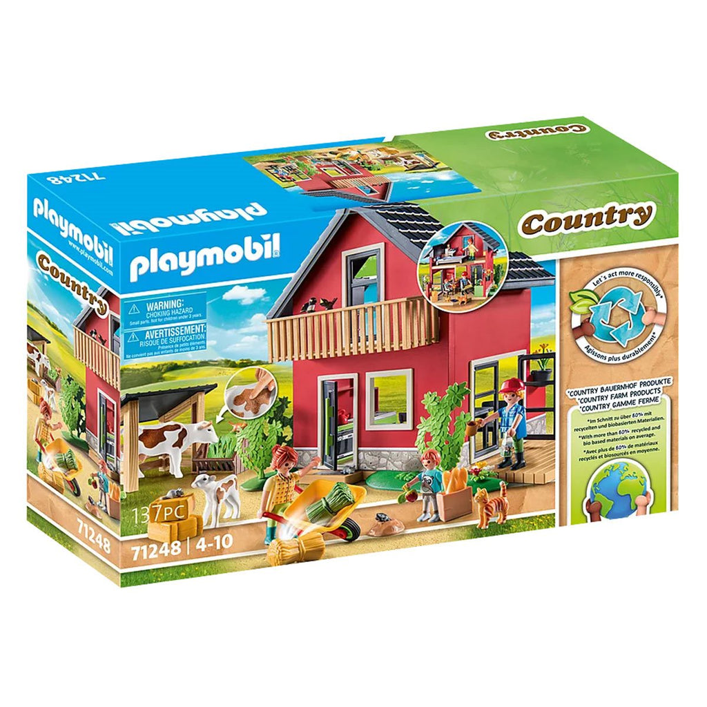 PLAYMOBIL #71248 Farmhouse with Outdoor Area NEW!