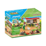 PLAYMOBIL #71252 Rabbit Hutch NEW!