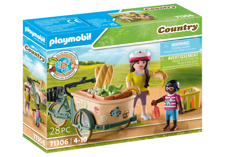 PLAYMOBIL #71306 Farmer's Cargo Bike NEW!