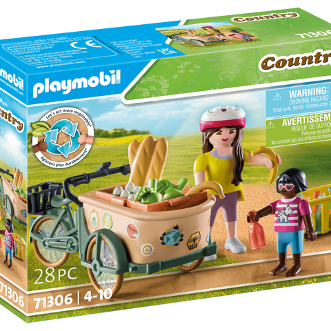 PLAYMOBIL #71306 Farmer's Cargo Bike NEW!