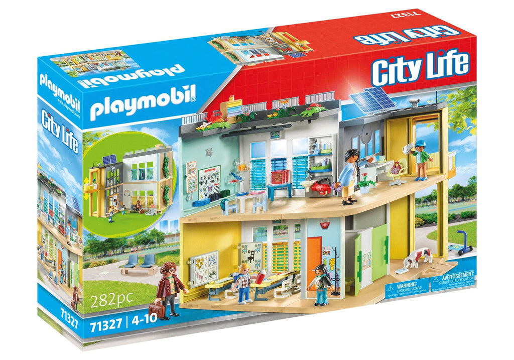 PLAYMOBIL #71327 Large School Building Set NEW!