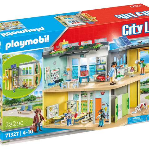 PLAYMOBIL #71327 Large School Building Set NEW!