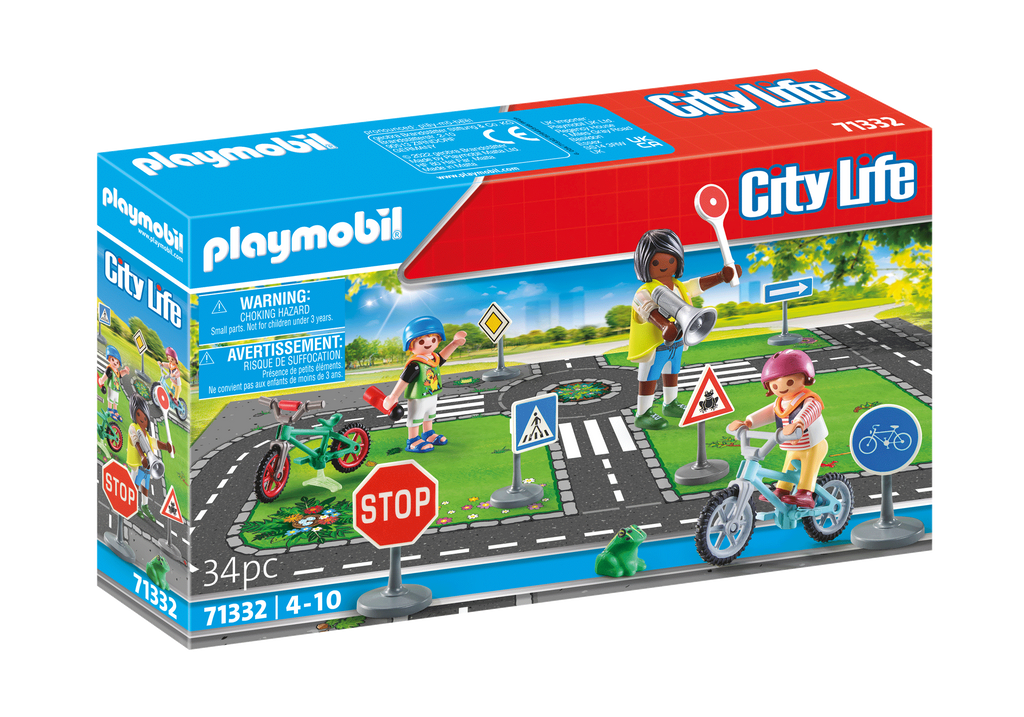 PLAYMOBIL #71332 School Traffic Education NEW!