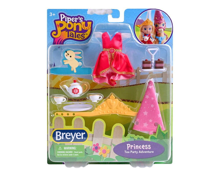 BREYER HORSES #8511 Piper's Pony Tales Princess Tea Party RETIRED!