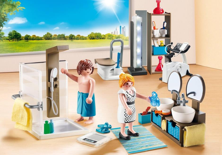 Playmobil #9268 Bathroom for Modern House - New Factory Sealed