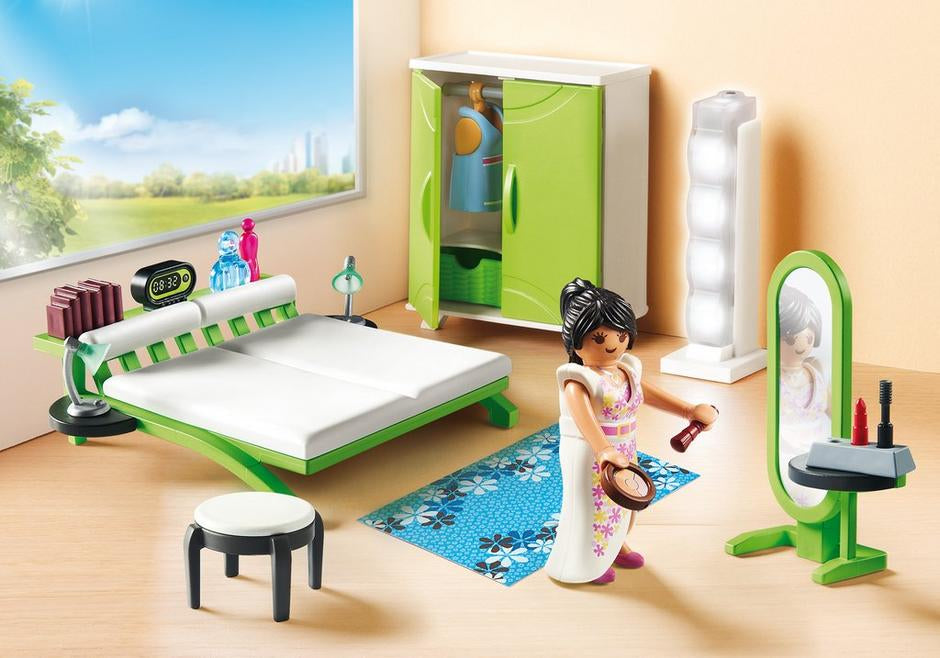 Playmobil #9271 Bedroom for Modern House - New Factory Sealed