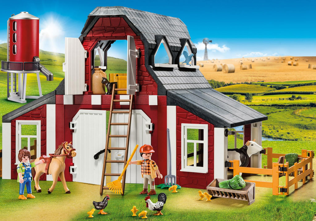 Playmobil #9315 Barn with Silo - New Factory Sealed