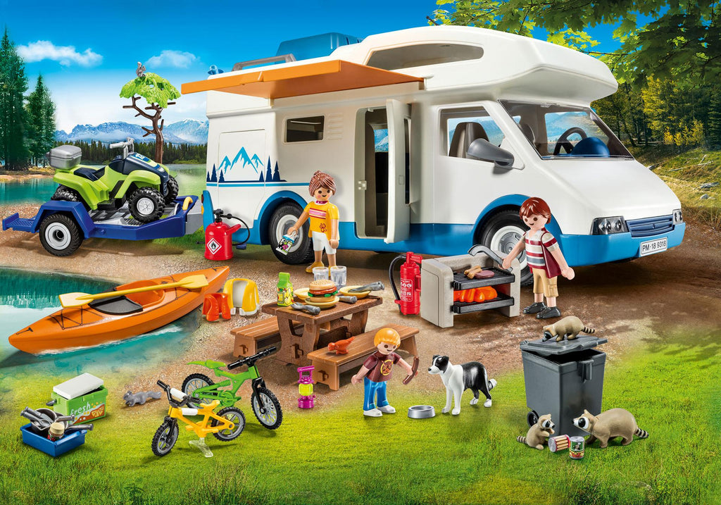 Playmobil #9318 Camping Adventure - New Factory Sealed