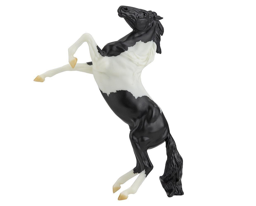 Breyer Freedom Series #961 Black Pinto Rearing Mustang - RETIRED NIB!