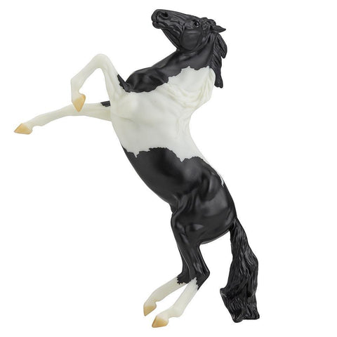 Breyer Freedom Series #961 Black Pinto Rearing Mustang - RETIRED NIB!