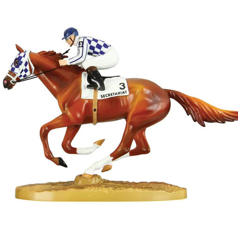 BREYER HORSES #97450 Secretariat 50th Anniversary Figurine with Jockey NEW!