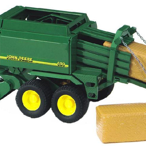 Bruder #09800 John Deere Big Bale Press - New Factory Sealed #9800