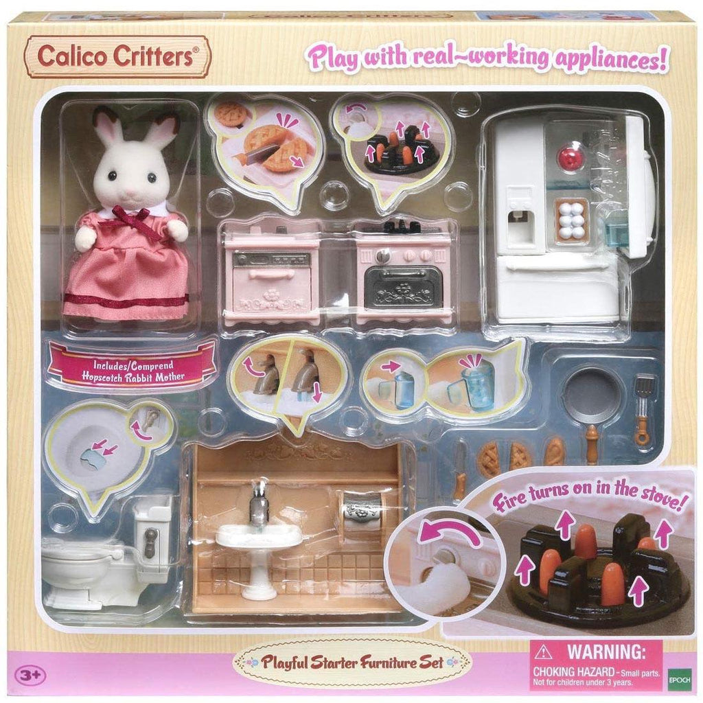 CALICO CRITTERS #1882 Playful Starter Furniture Set