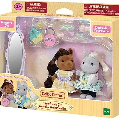 CALICO CRITTERS ##CC1974 Pony Friends Set NEW!