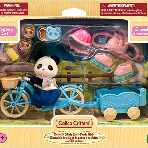 CALICO CRITTERS #CC1981 Cycle & Skate Set NEW!