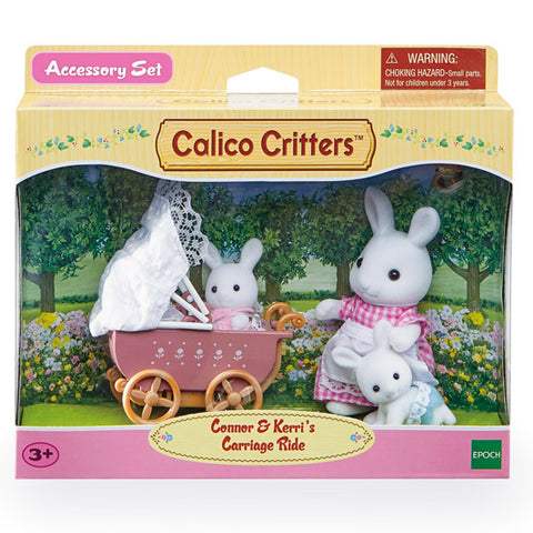 CALICO CRITTERS #CC2488 Connor and Kerri's Carriage Ride - New Factory Sealed