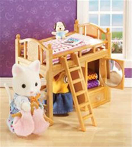 CALICO CRITTERS #CC2618 Sister's Loft Bed - New Factory Sealed