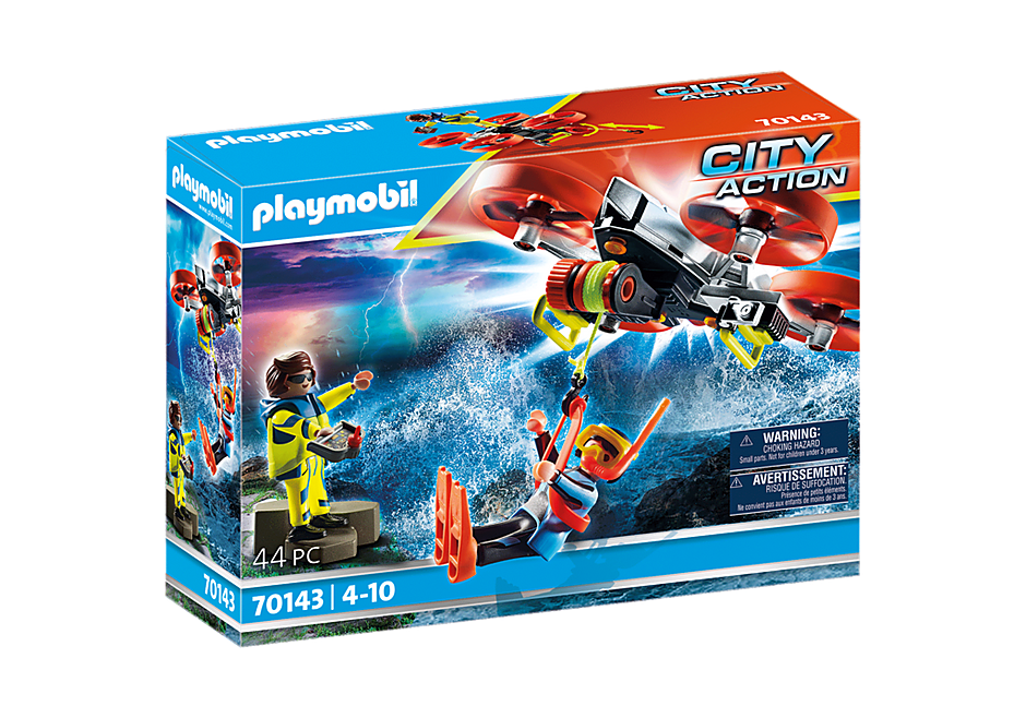 Playmobil #70143 Diver Rescue with Drone NEW!