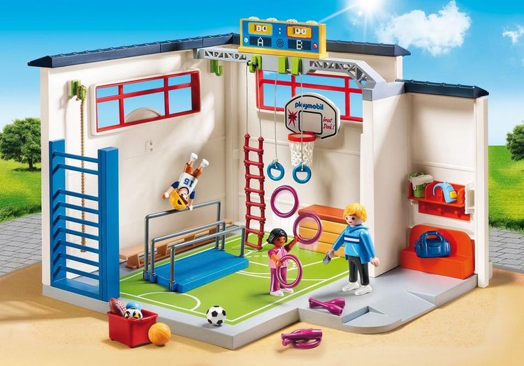 Playmobil #9454 School Gym - New Factory Sealed