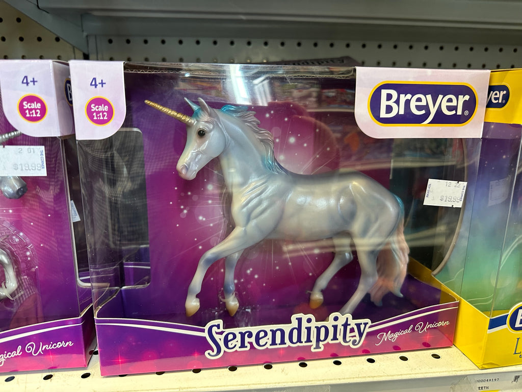 BREYER HORSES #97267 Rainbow Magical Unicorn SERENDIPITY NEW!