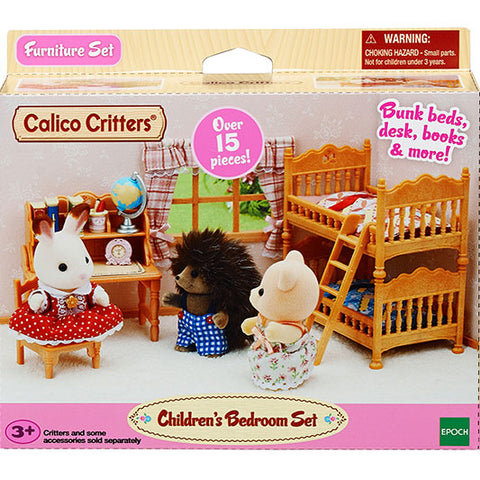 CALICO CRITTERS #CC1807 Children's Bedroom Set - New Factory Sealed