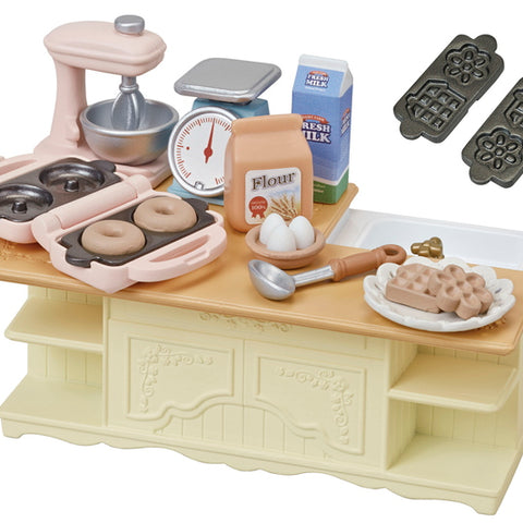 CALICO CRITTERS #CC1834 - Kitchen Island Play Set - New Factory Sealed