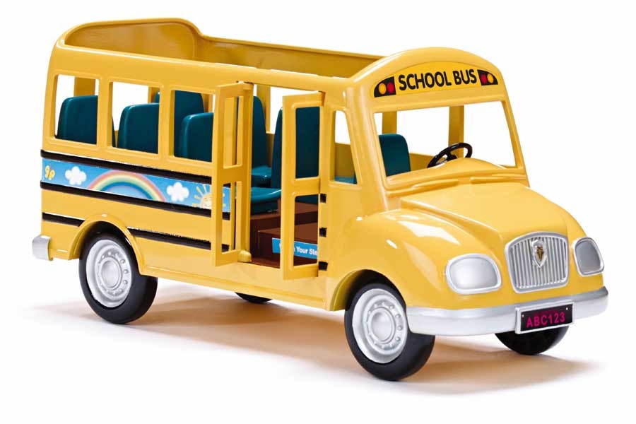 CALICO CRITTERS #CC1466 School Bus - New Factory Sealed